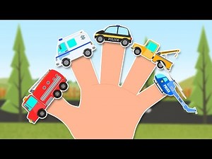 Emergency Vehicles Finger Family | Cars Finger Family