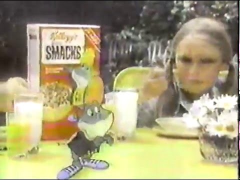 70's Ads: Kellogg's Sugar Smacks Cereal Airplane 1979