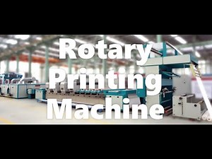 Rotary Screen Printing Super Fast Production #techmekraj #printingmachine #rotaryprintingmachine