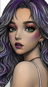 Pinta ✨ Coloring with Glitter & Sequin Brushes