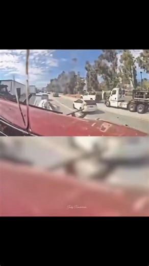 Shocking dashcam footage captured the moment when a semitruck plowed into multiple vehicles on the 10 Freeway in Ontario, causing a deadly chain-reaction crash. At least three people were killed in the fiery wreck …. #cc #fblifestyle | Jody Henderson