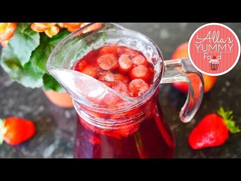 Berry Kompot Recipe | Russian Fruit Juice | Ягодный компот