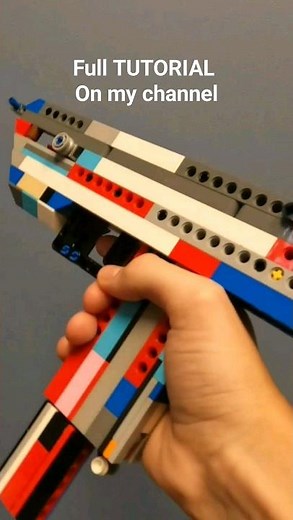 full auto lego smg(FULL TUTORIAL)