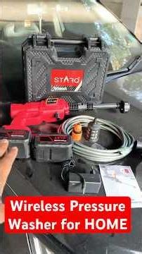 Wireless Portable High Pressure Wash at HOME