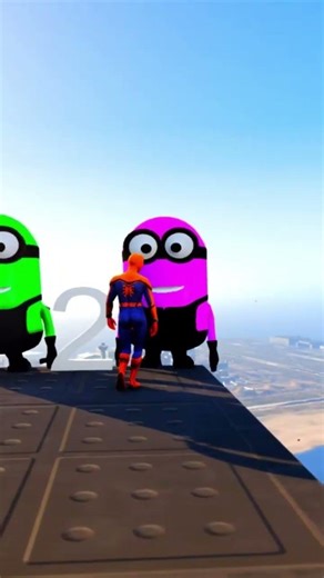 GTA 5 Epic Water Ragdolls Spiderman Jump/Fails Ep 2 #shorts