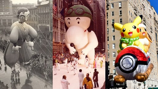 Macy’s Thanksgiving Day Parade’s Iconic Balloons Through the Years