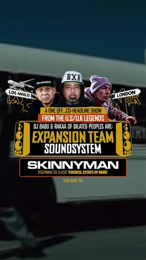 London family..catch me Feb 26th at Brixton Jamm with Dilated Peoples Rakaa & DJ Babu for a one off special! Council Estate Of Mind live plus some Dilated classics..Tickets out now! | Skinnyman