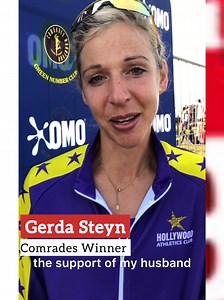 Gerda Steyn Wins 2026 Comrades Marathon Again — Credits Husband