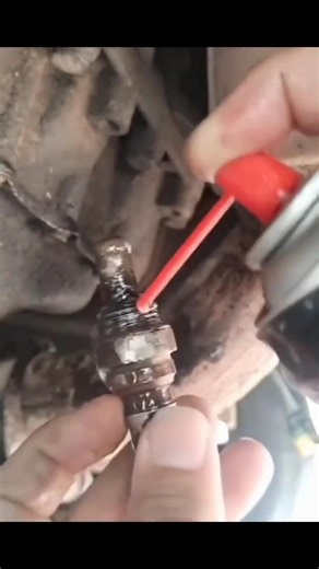 "Oxygen sensor Cleaning" #repair #automobile #ytshorts