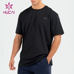 [Hot Item] Custom Plain Spandex Mens Gym Running Shirts
