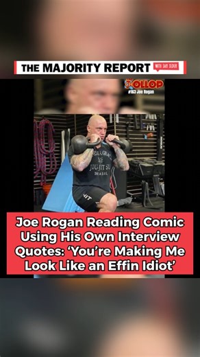 17K views · 1.6K reactions | Imagine reading your own interview answers in writing and thinking 'that makes me look like a f*cking idiot'  | The Majority Report | Facebook