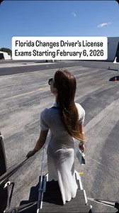 Florida Changes Driver’s License Exams Starting February 6, 2026 According to official announcements, starting February 6, 2026, Florida will require all driver’s license exams to be taken in English only. No translated tests. No language assistance. This applies to: • Written (knowledge) exams • Driving skills tests • Commercial Driver’s Licenses (CDL) • Non-commercial licenses (Class E) What this means in practice: If you are not comfortable reading and understanding English, passing the exam