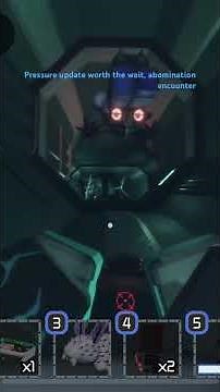 Pressure abomination encounter #roblox #youtubeshorts #gaming #chase #underwater #pressure #horror￼