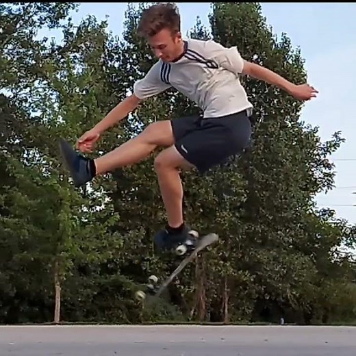 720 FLIP ON FLAT!