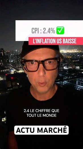 CPI 2.4% : Le Bitcoin et Coinbase EXPLOSENT ! 🚀 (Mais attention à Lundi…)