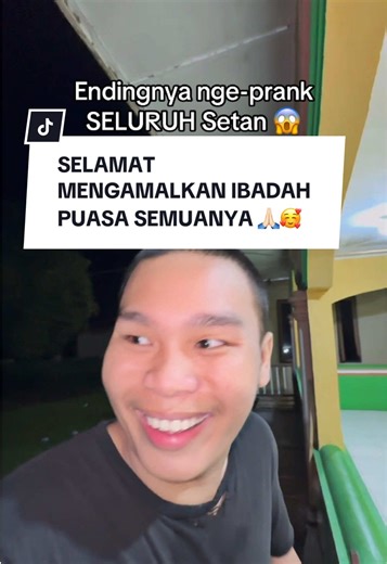 Sekarang luthfi ahli dari para ahli buat nge-PRANK SETAN 🤭 tobat si setanya “👿” #trending #kuyyukadayinmylifeyuk #masukberandafypviralシ #lucu_ngakak #dramatiktok