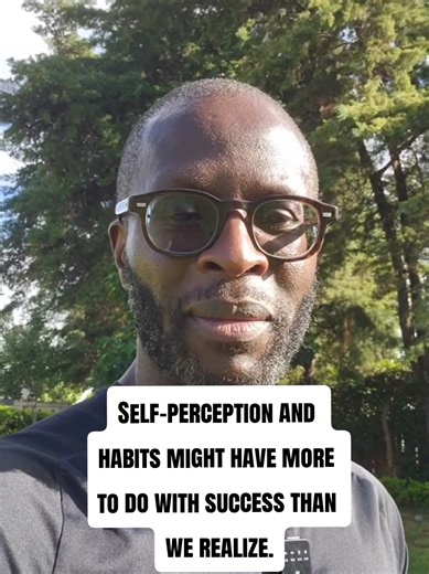 Self-perception and habits might have more to do with success than we realize. #selfperception #fypシ #habits #wealth