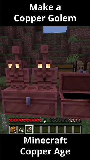 How to Make a Copper Golem in Minecraft