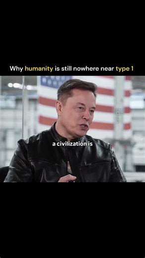 Elon Musk explains the Kardashev Scale! 🌍☀️🌌 How advanced is humanity? #ElonMusk #Space #Science