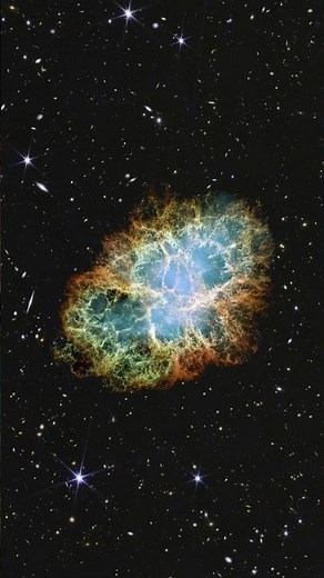 Hubble’s Messier Catalog: The Iconic Crab Nebula (M1) 🦀✨