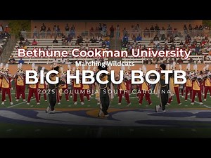 Bethune Cookman University - Field Show | 2025 Big HBCU Battle Of The Bands | 4K 2160p 🔥🎥🎬‼️
