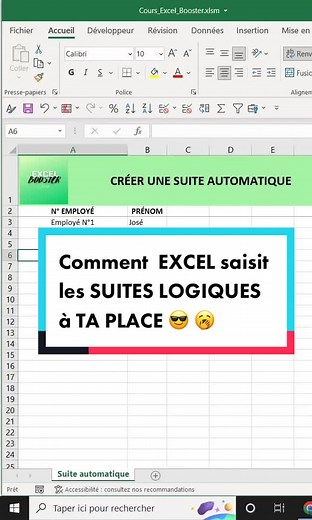 Créer une Suite Automatique avec Excel | Astuce Excel