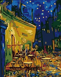 Van Gogh Cafe Terrace at Night