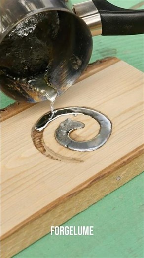 How to inlay metal into wood and make it the The most expensive 💵 piece of ART #metal #woodcraft