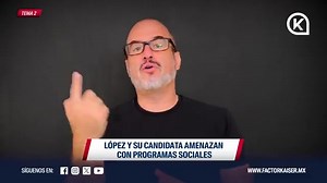 4.3K views · 376 reactions | Cita textual: "López y Claudia amenazan al pueblo de perder sus programas sociales si votan por la oposición Esto es absolutamente ilegal e inmoral, además de ser una flagrante mentira del aparato de mentiras del obradorato"(Max Kaiser,2023). Vídeo: @MaxKaiser75 vía Twitter (X),2023. #COMPARTE #InformaciónParaTi | Quinientas Noches con Amado Avendaño | Facebook