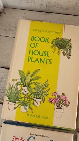 Vintage Plant Books Set of 4, Landscape and Gardening, White Book Collection - Etsy