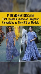383K views · 302 reactions | 14 Designer Dresses That Looked as Good on Pregnant Celebrities as They Did on Models | You're Gorgeous | Facebook