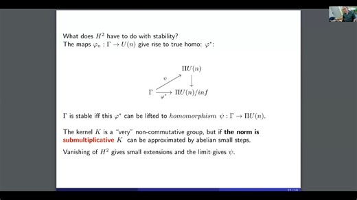 Mini-course Uniform Stability of Higher-rank Arithmetic Groups(Lecture 1)by Alex
