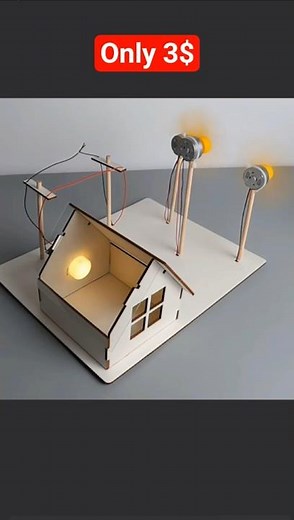 Handmade wind power generation