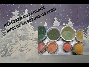 Réaliser son flocage avec de la sciure de bois