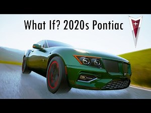 What If: 2020s Pontiac (GTO, Aztek, Firebird)