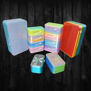 Slide Lock Box - Pills, Vitamins, and More | Multiple Divider Options - Etsy