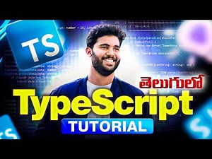 TypeScript Full Course in Telugu | Get Job Ready in 2025!