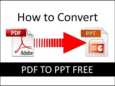 HOW TO CONVERT PDF TO PPT FREE ONLINE