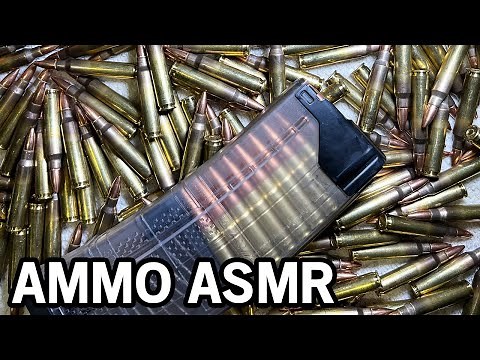 ASMR 20 minutes of AMMO sounds (Relaxing)