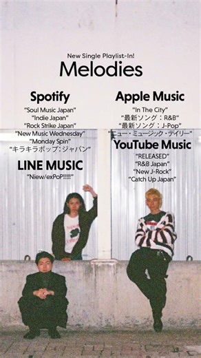 【playlists】 HALLEY – “Melodies” #indiernb #alternativernb #tokyo