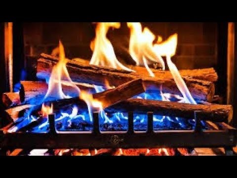 Beautiful Rainbow Flames in HD 11 Hours Rainbow FirePlace Full Colours
