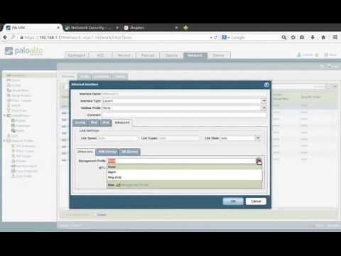 1.Palo Alto Firewall Initial Configuration