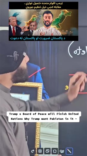 Trump s Board of Peace will Finish United Nations Why Trump want Pakistan in it -#foryou