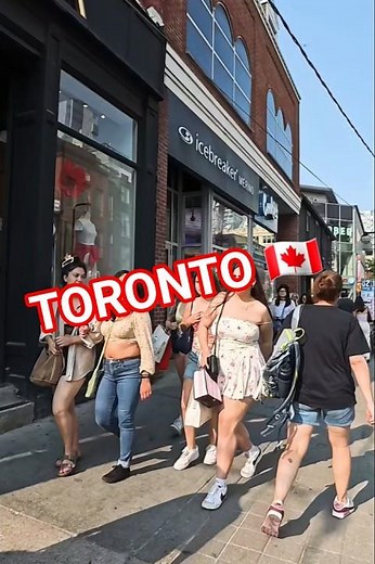 Toronto Saturday Queen Street West Downtown walking Tour Canada #torontolife #downtowntoronto