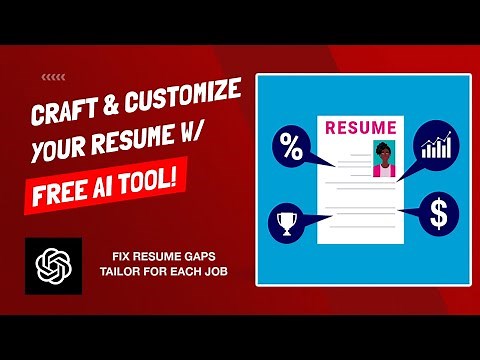 Create The Perfect Resume For Every Job - FREE AI Resume Tool - Detailed Tutorial