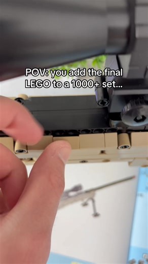 BrickArmory - LINK IN BIO! | POV: you add the final LEGO to a 1000+ set… 🤯 #lego #weapon #military | Instagram