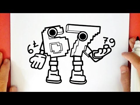 HOW TO DRAW 67 | STEAL A BRAINROT | ROBLOX