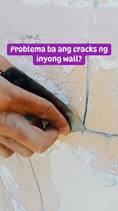 Paano ayusin ang cracks ng concrete walls? #paintandvarnishsolution #APlusProcreteHeavyDutyConstructionEpoxy #APlusEpoxyAdhesive #aplusangpinturako #AplusPaints #wallcracks #fbreelsvideo #reelsfacebook #reelsviralシ | Paint & varnish solution