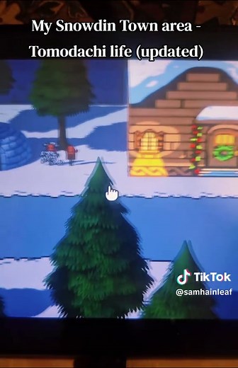 Snowdin Town area - Tomodachi Life: Living the Dream