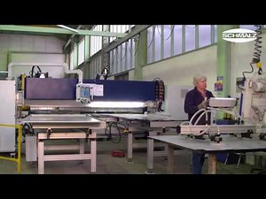 Vacuum Lifting Device - Swivelling of metall sheets by 90° | Schmalz